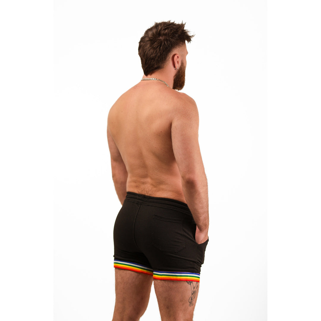 The Flaming Thighs Rainbow Shorts