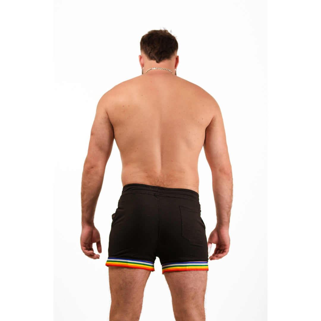 The Flaming Thighs Rainbow Shorts