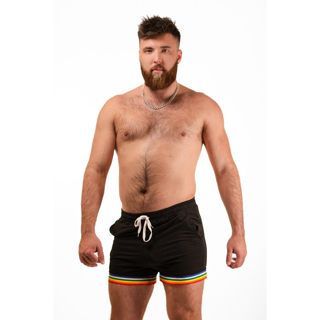 The Flaming Thighs Rainbow Shorts