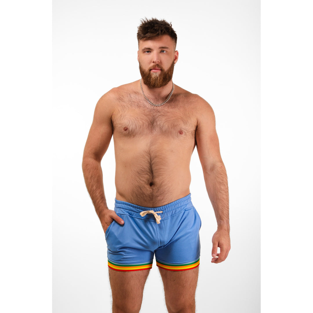 The Flaming Thighs Rainbow Shorts