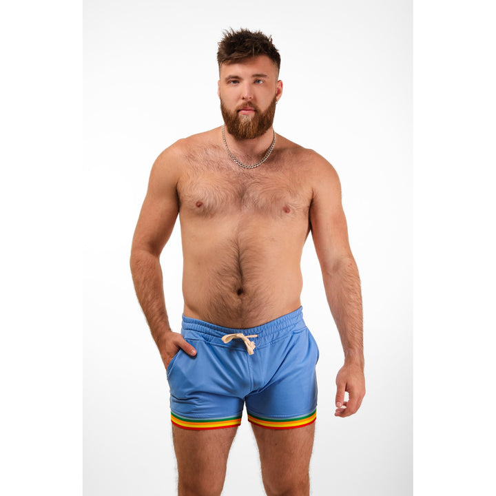 The Flaming Thighs Rainbow Shorts