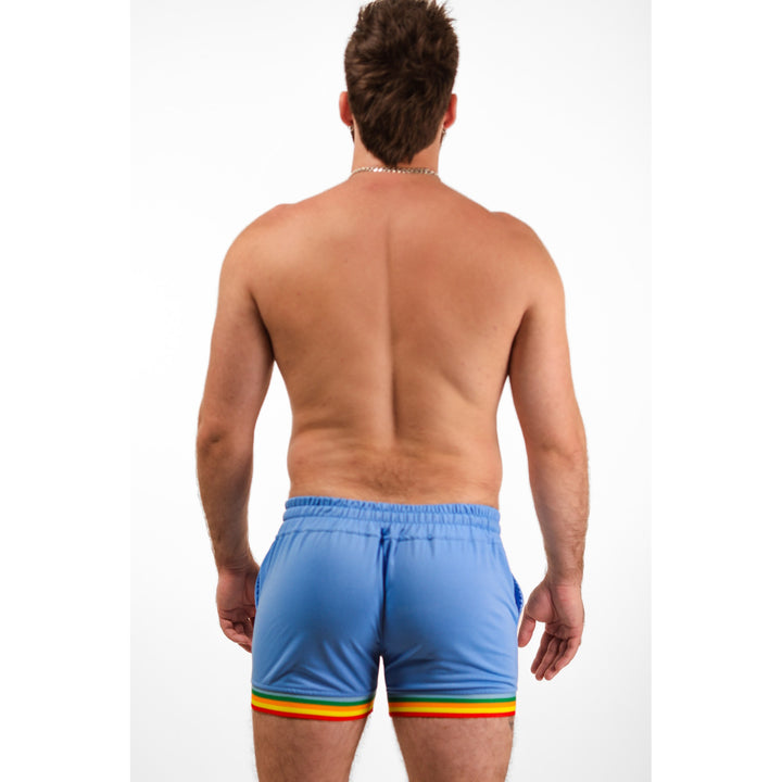 The Flaming Thighs Rainbow Shorts