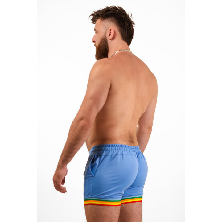 The Flaming Thighs Rainbow Shorts
