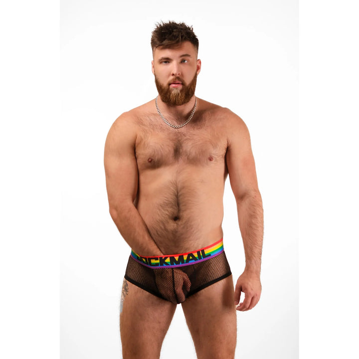 JOCKMAIL MESH PRIDE BRIEF