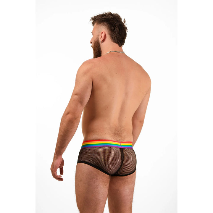 JOCKMAIL MESH PRIDE BRIEF