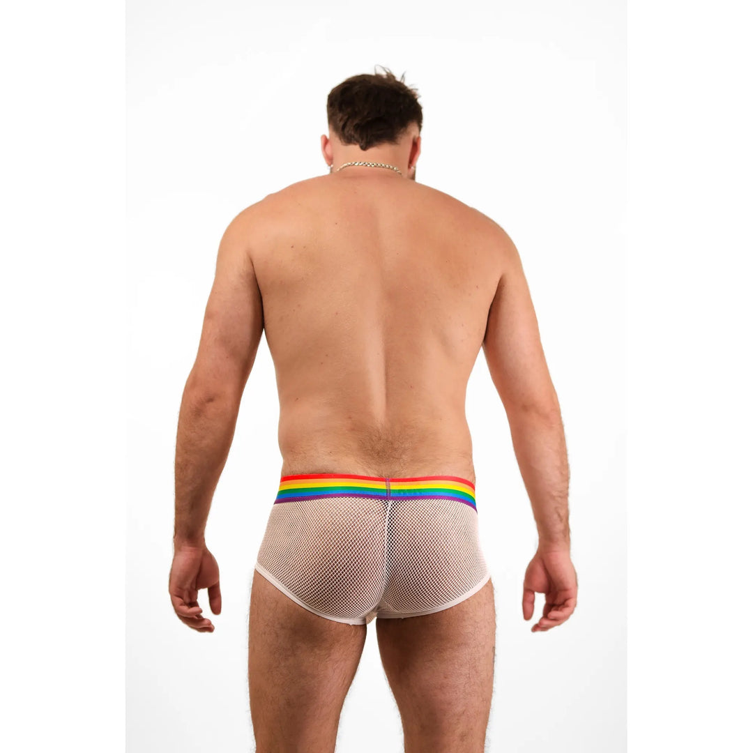 JOCKMAIL MESH PRIDE BRIEF