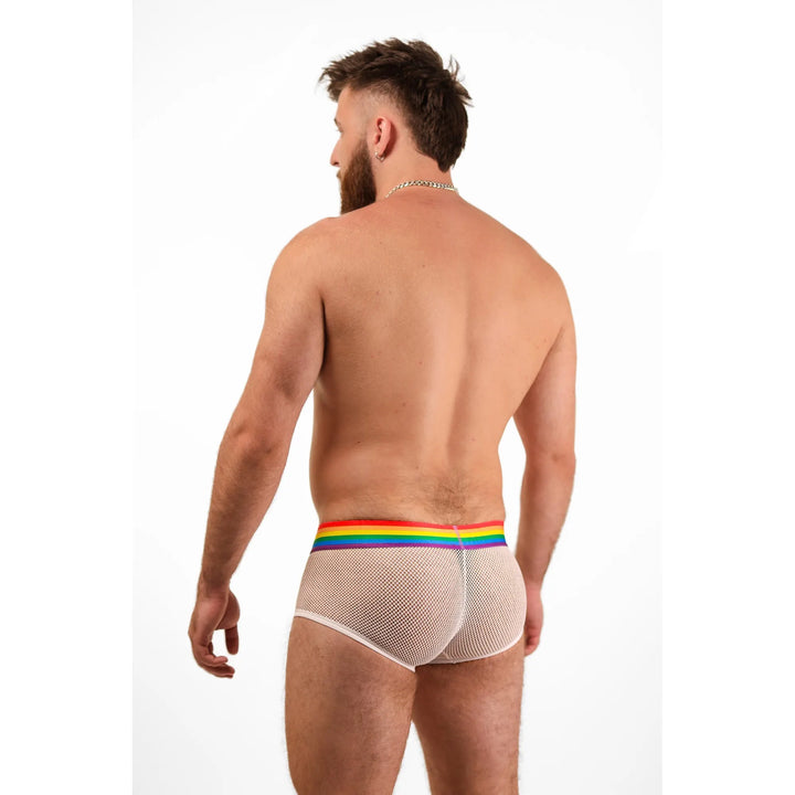 JOCKMAIL MESH PRIDE BRIEF