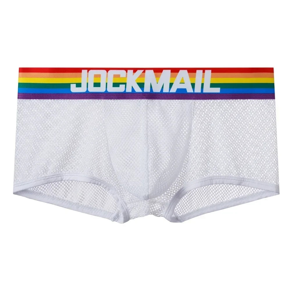 JOCKMAIL MESH PRIDE BRIEF