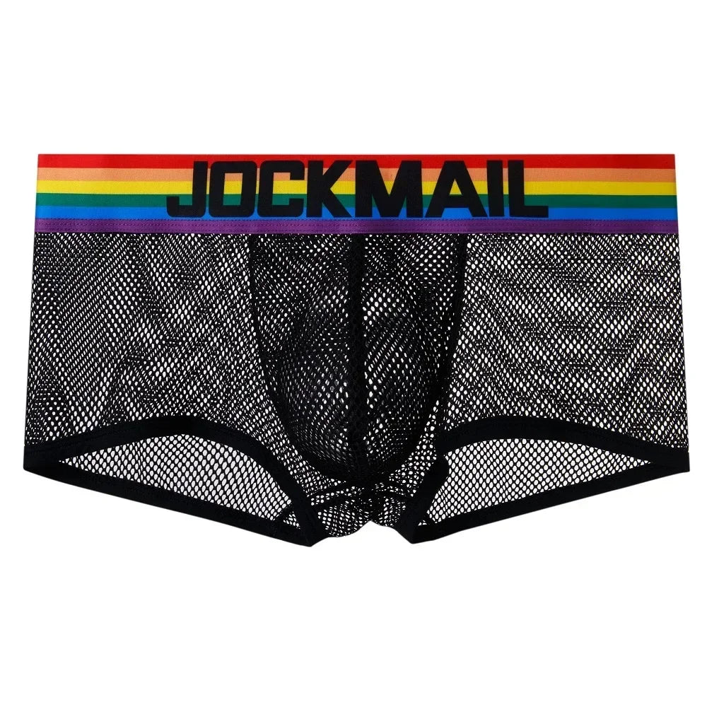 JOCKMAIL MESH PRIDE BRIEF
