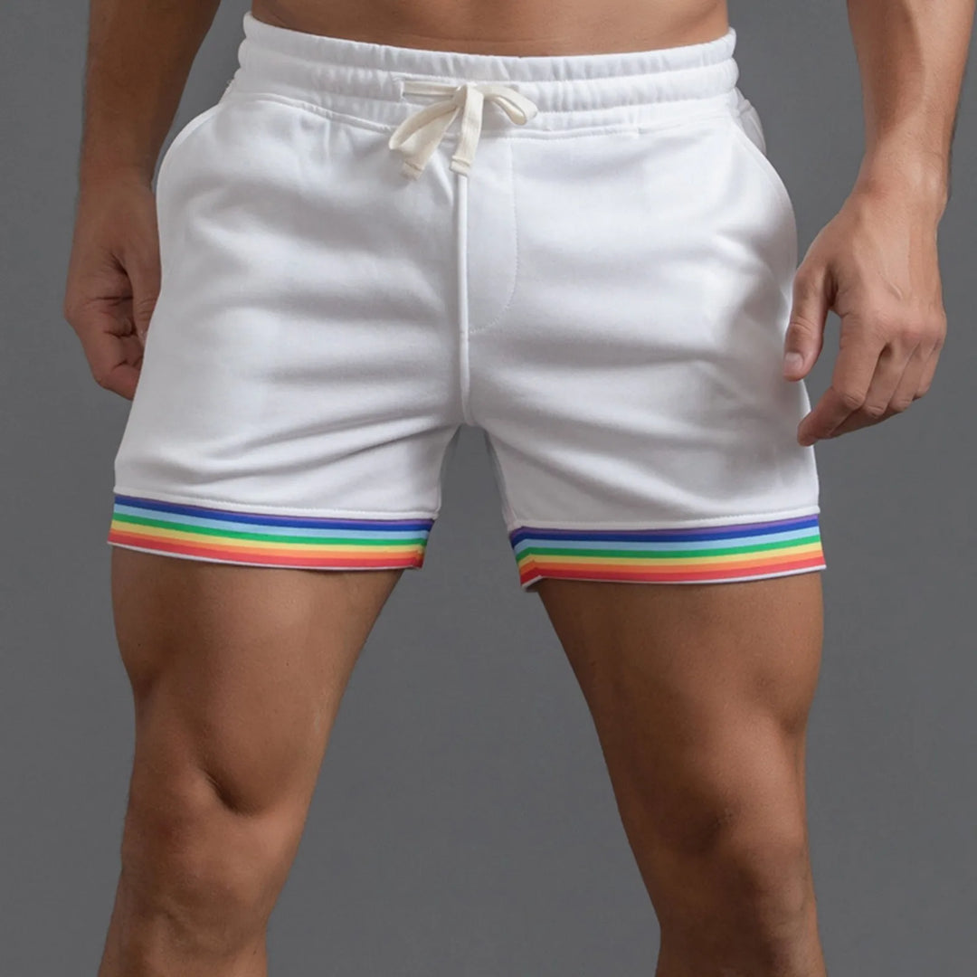 The Flaming Thighs Rainbow Shorts