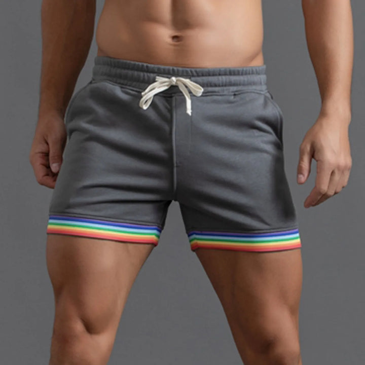 The Flaming Thighs Rainbow Shorts